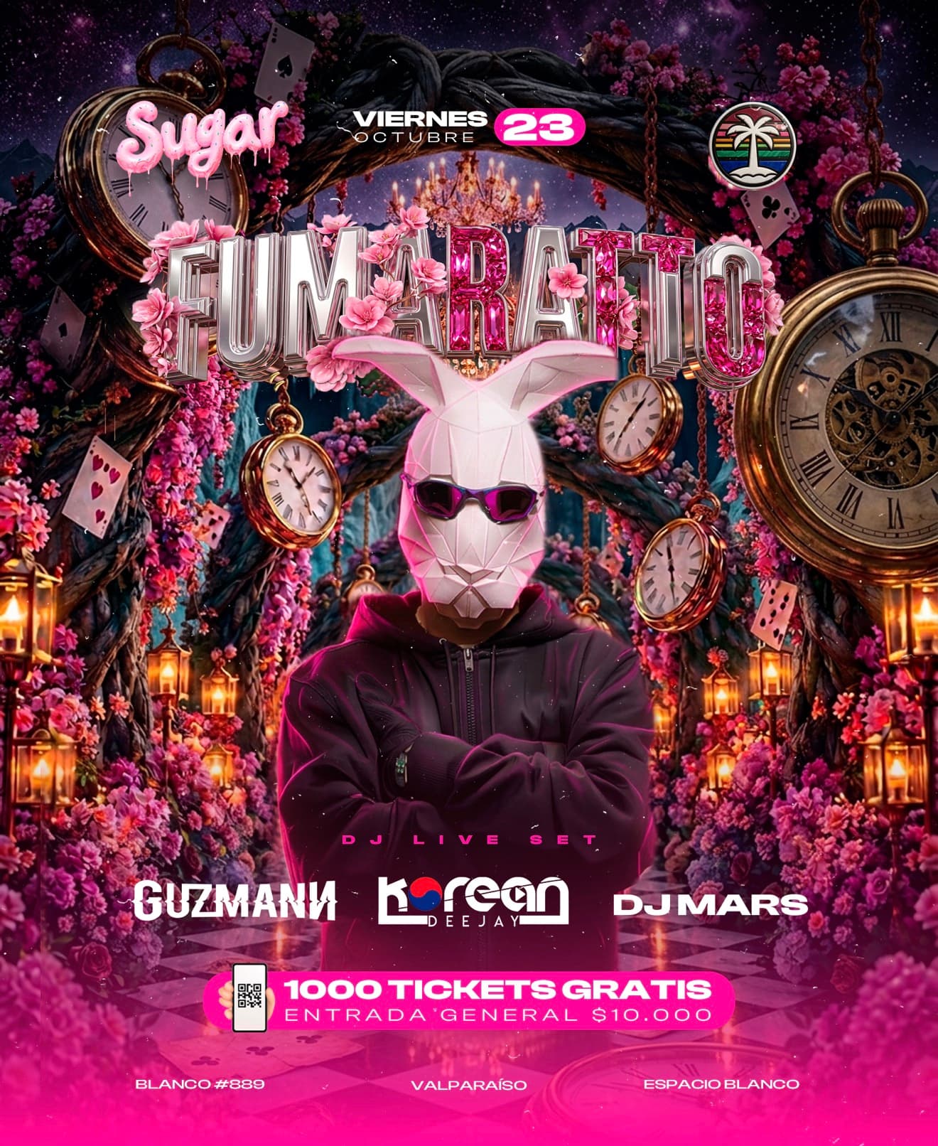 SUGAR & THE ISLAND presenta: FUMARATTO en Vivo